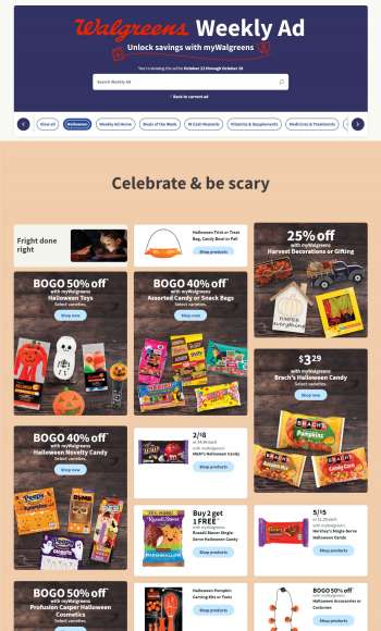 Walgreens Flyer - 10/22/2023 - 10/28/2023.