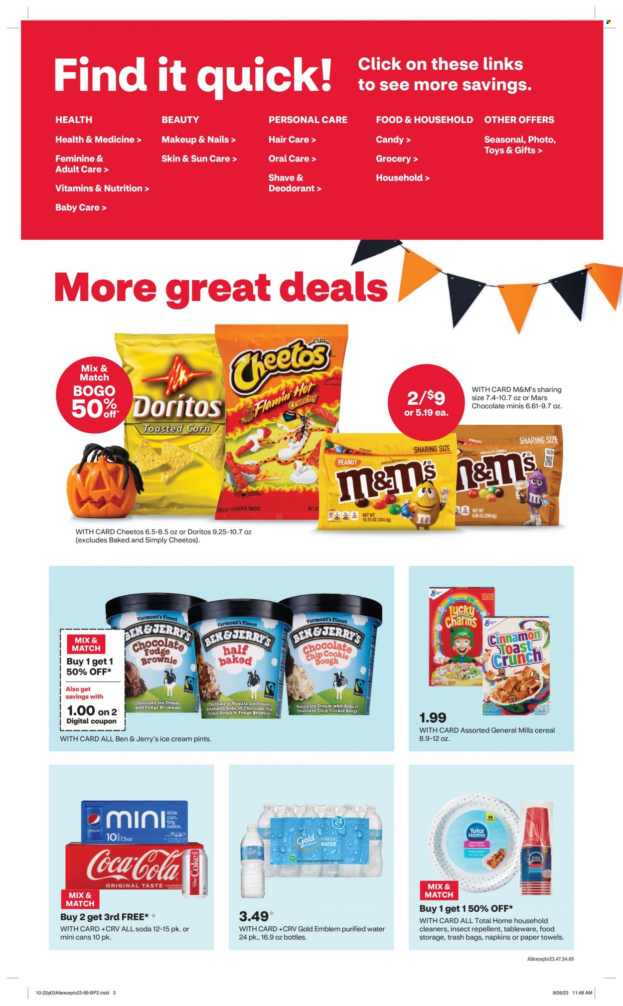 CVS Pharmacy ad - 10/22/2023 - 10/29/2023. Page 3