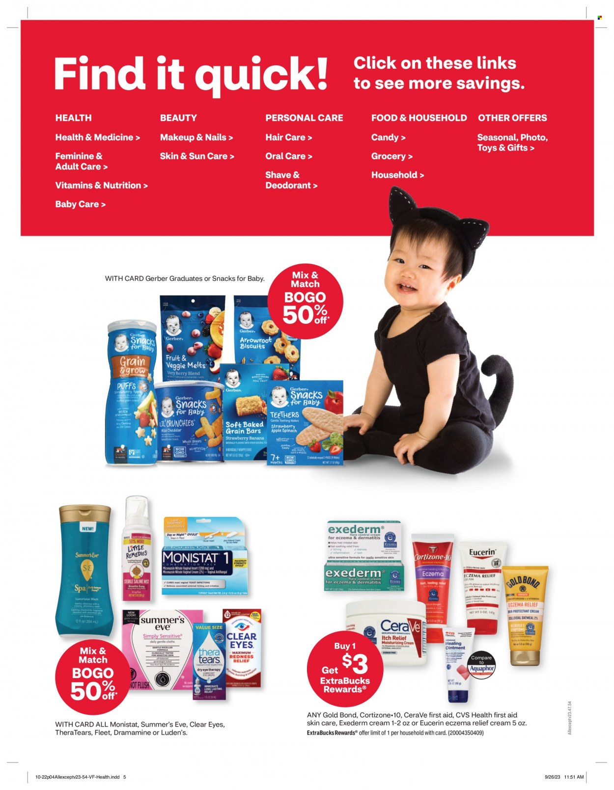 CVS Pharmacy ad - 10/22/2023 - 10/29/2023. Page 4