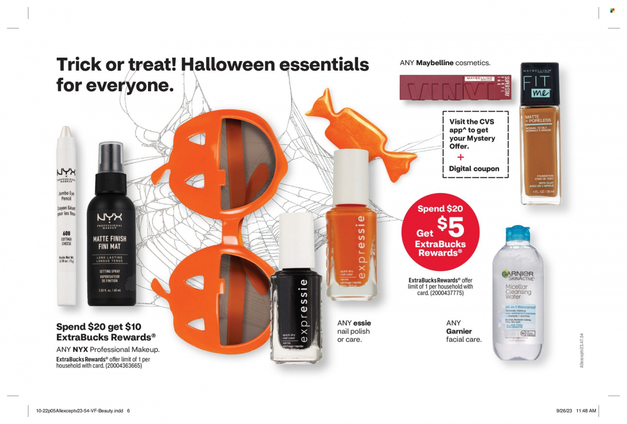 CVS Pharmacy ad - 10/22/2023 - 10/29/2023. Page 5