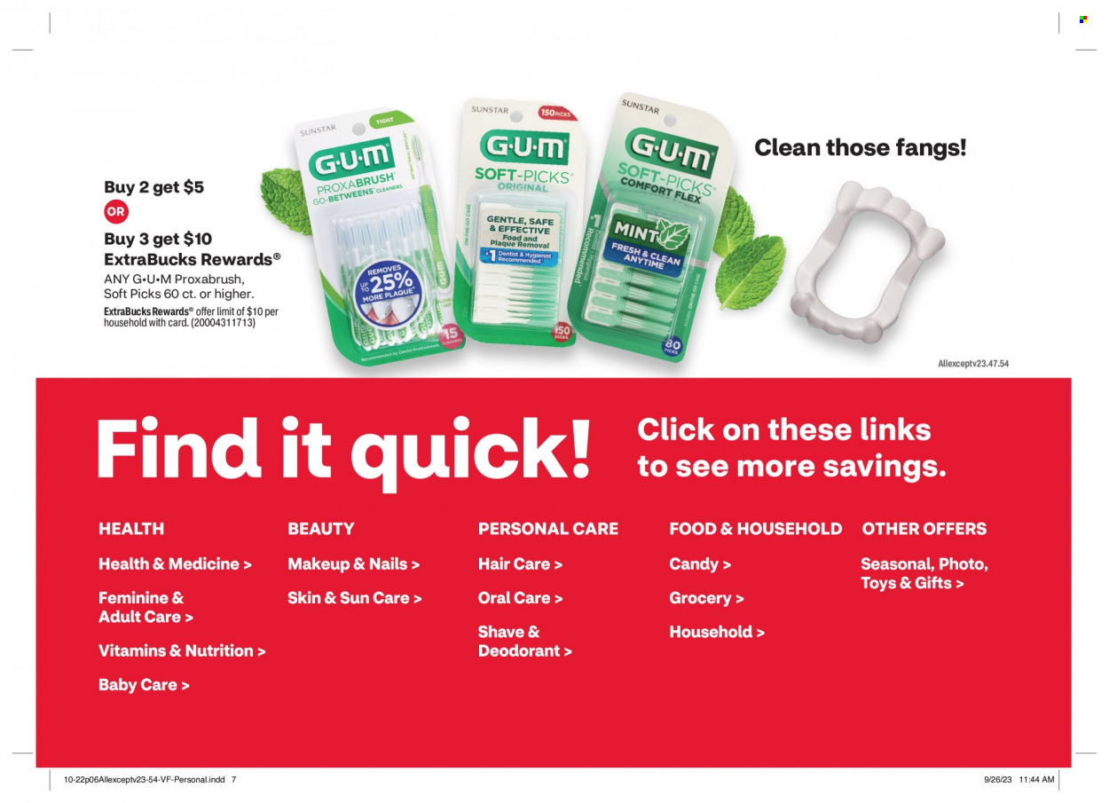 CVS Pharmacy ad - 10/22/2023 - 10/29/2023. Page 6