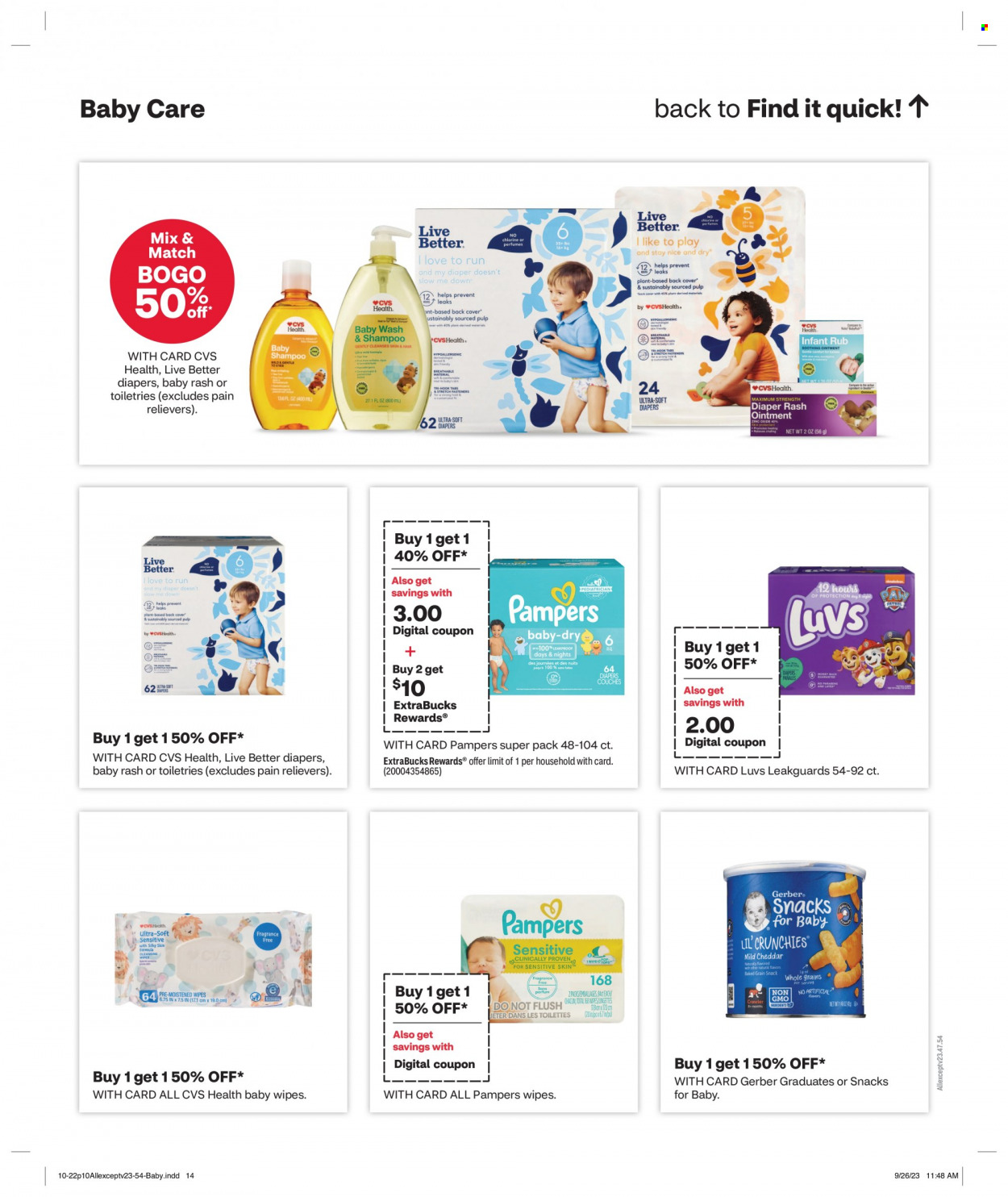 CVS Pharmacy ad - 10/22/2023 - 10/29/2023. Page 10