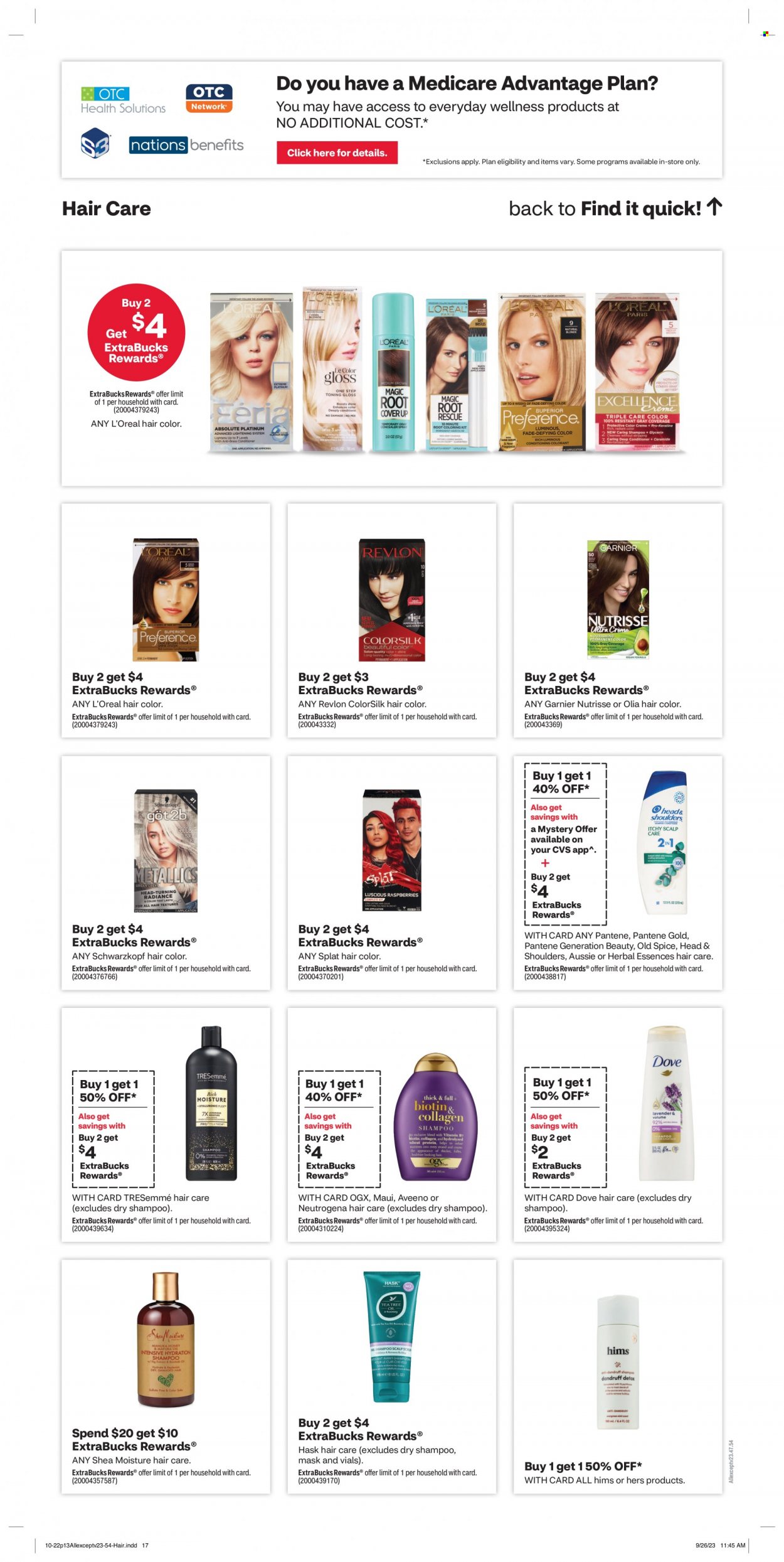 CVS Pharmacy ad - 10/22/2023 - 10/29/2023. Page 14