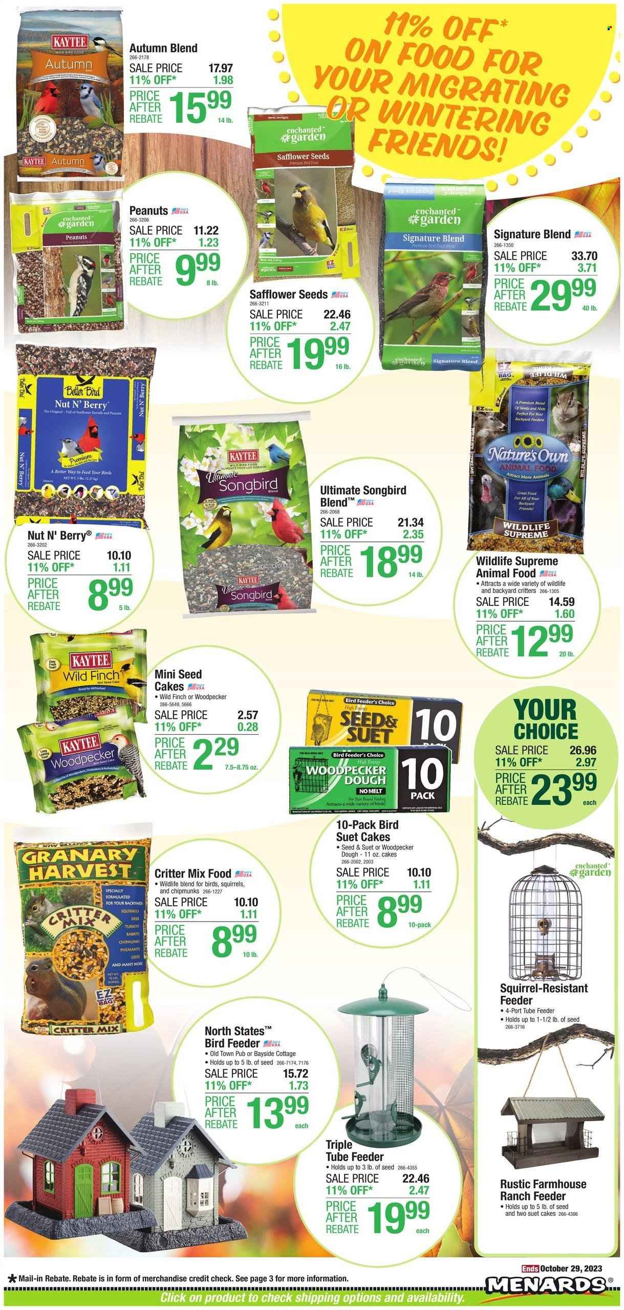 Menards ad - 10/19/2023 - 10/29/2023. Page 4