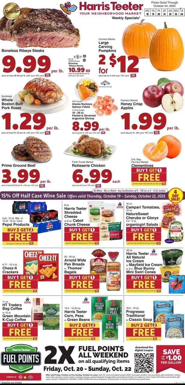 Harris Teeter ad - 10/18/2023 - 10/24/2023. Page 1