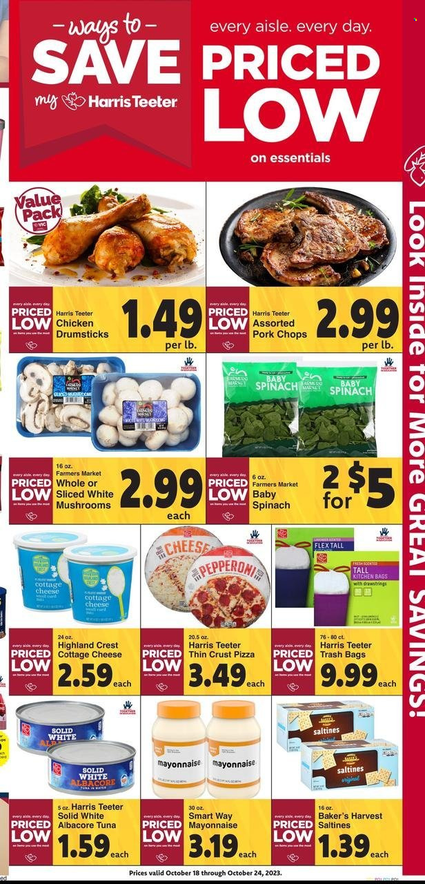 Harris Teeter ad - 10/18/2023 - 10/24/2023. Page 7