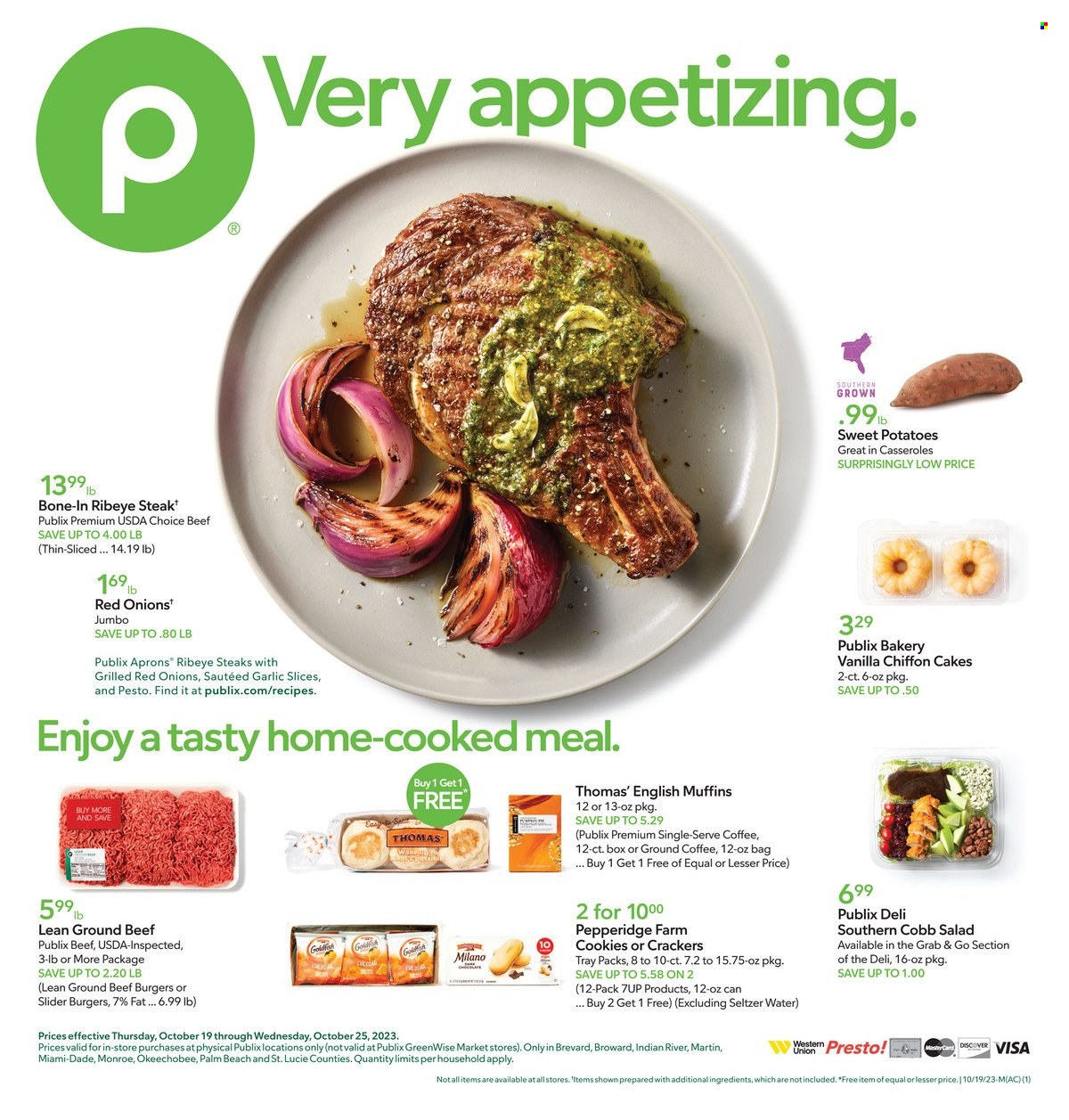 Publix ad - 10/19/2023 - 10/25/2023. Page 1