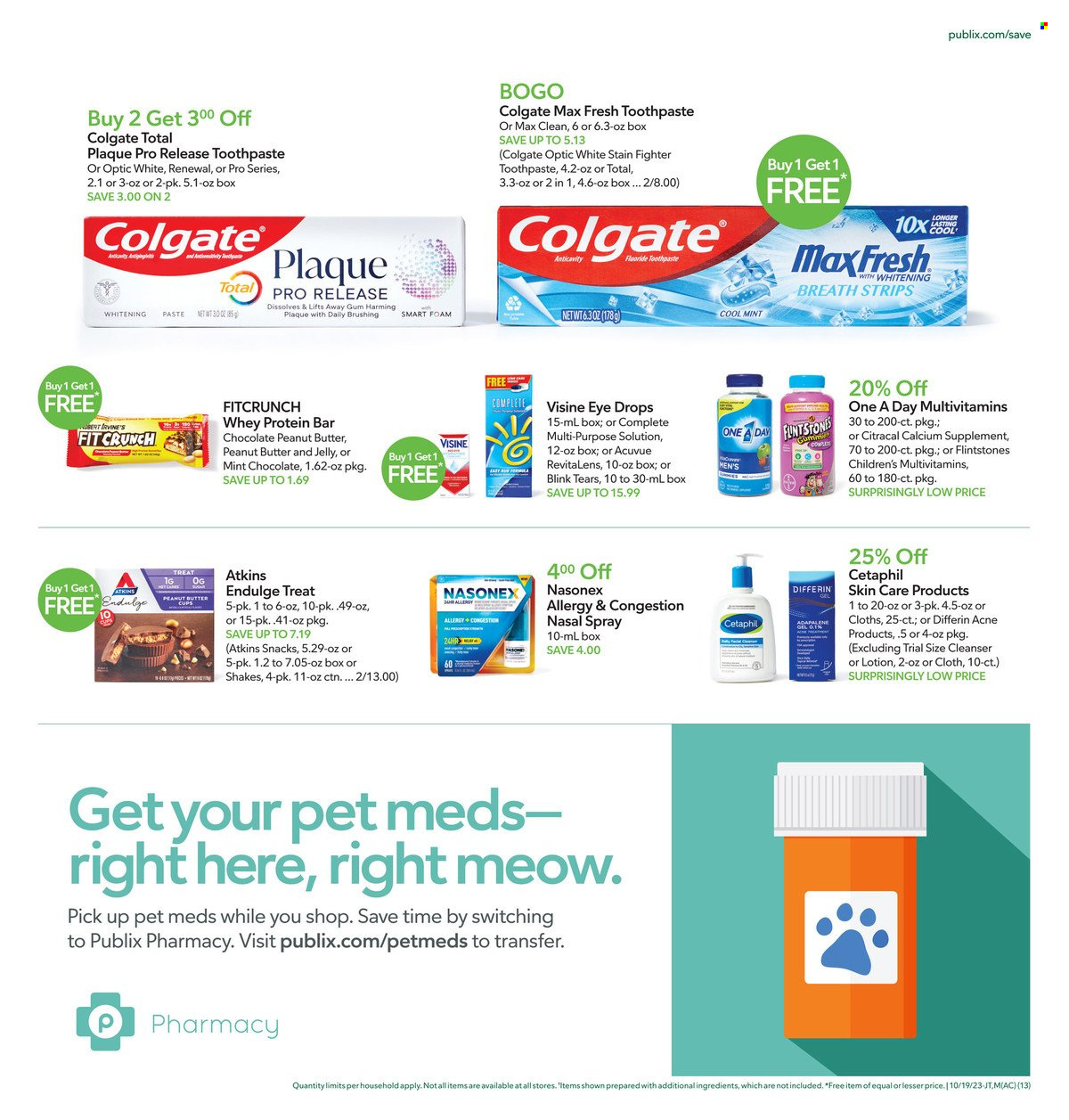 Publix ad - 10/19/2023 - 10/25/2023. Page 13
