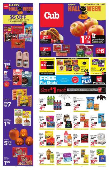 Cub Foods Flyer - 10/22/2023 - 10/28/2023.