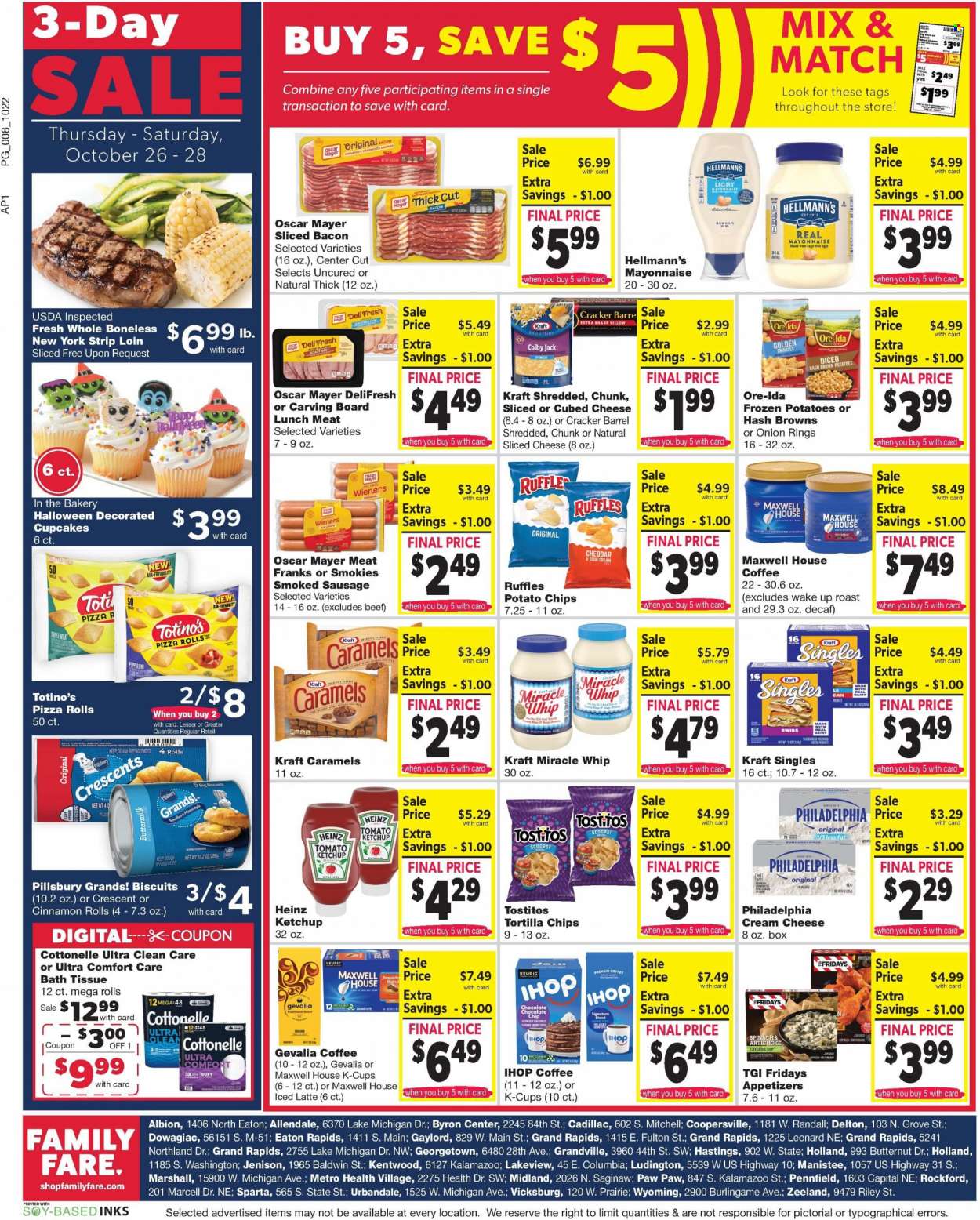Family Fare ad - 10/22/2023 - 10/28/2023. Page 3