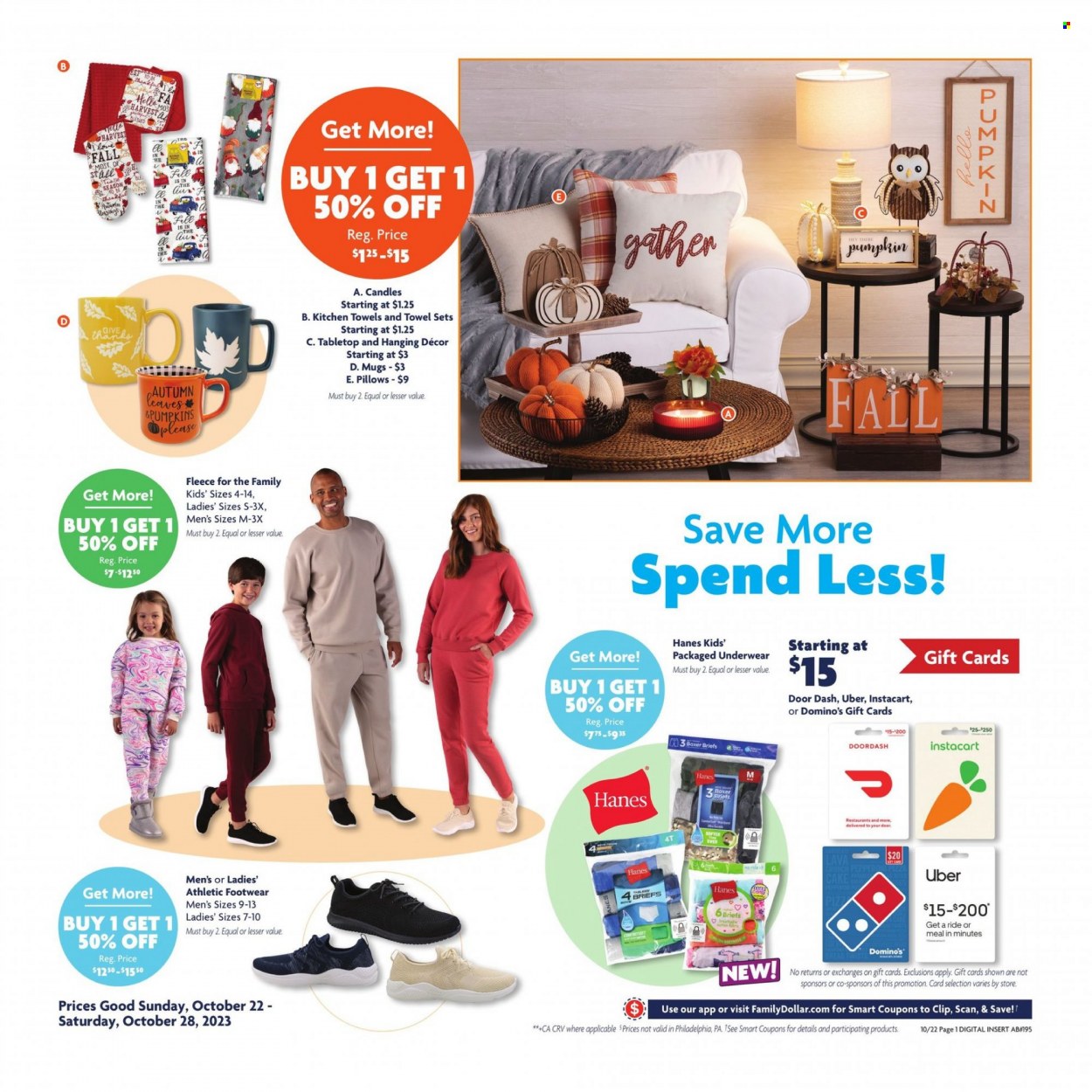 Family Dollar ad - 10/22/2023 - 10/28/2023. Page 7