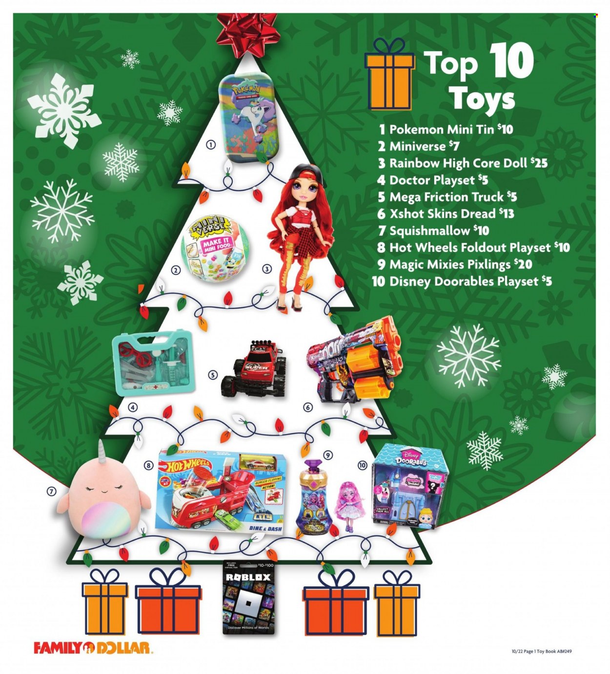 Family Dollar ad - 10/22/2023 - 12/25/2023. Page 2