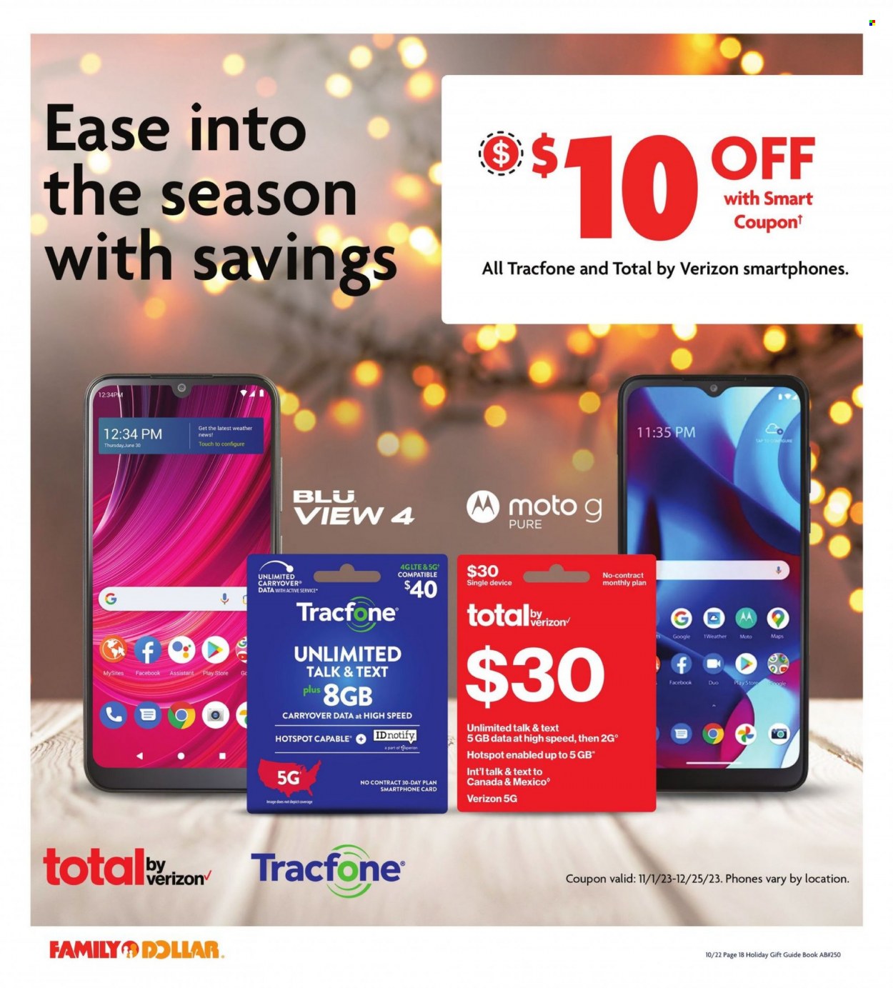 Family Dollar ad - 10/22/2023 - 12/25/2023. Page 18