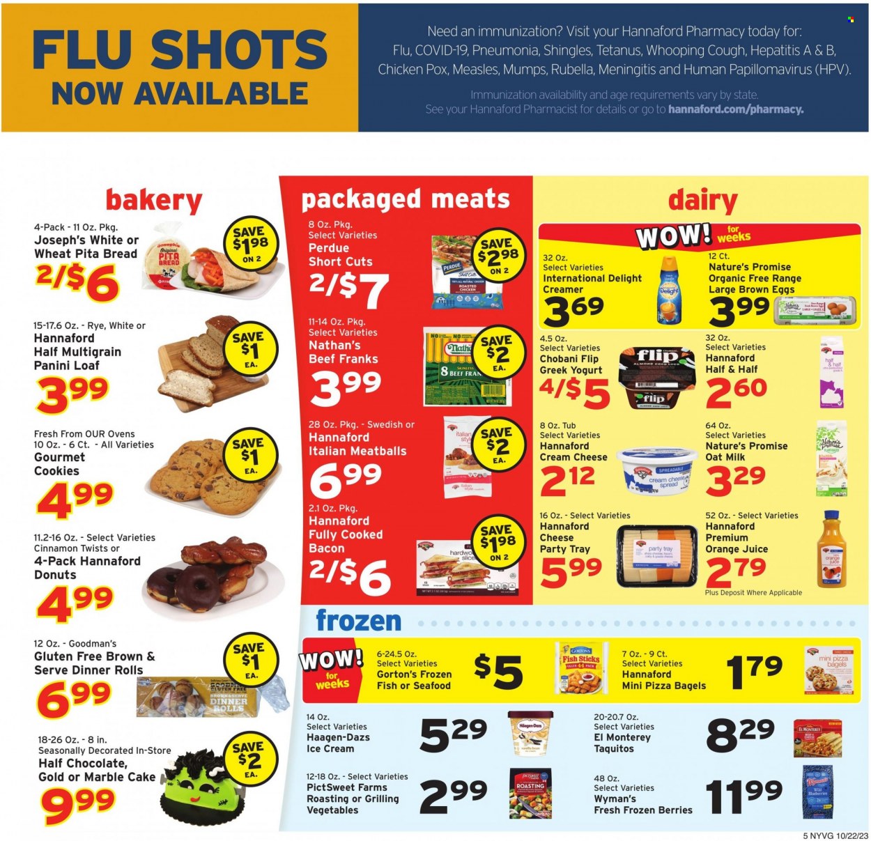 Hannaford ad - 10/22/2023 - 10/28/2023. Page 5