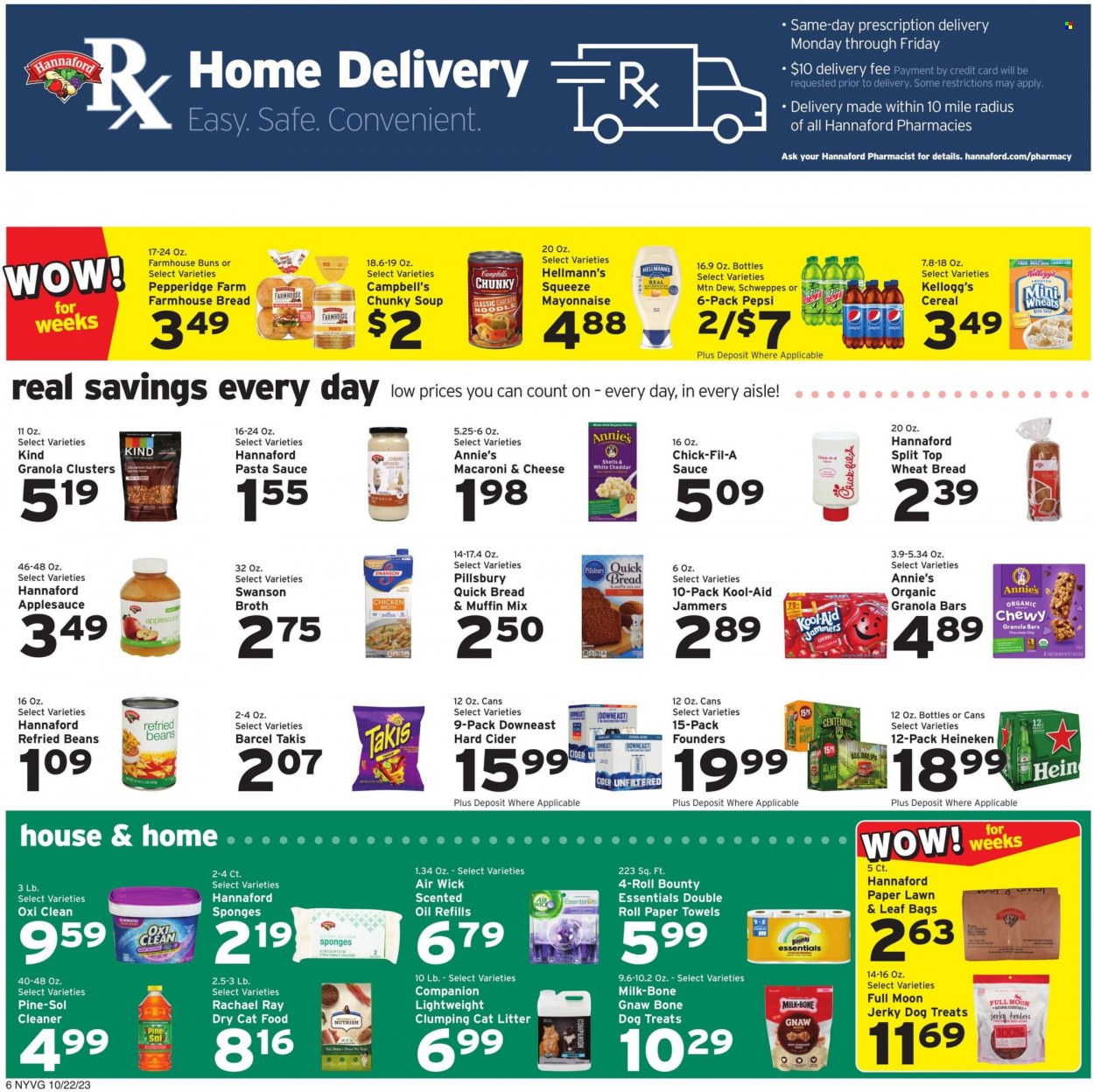 Hannaford ad - 10/22/2023 - 10/28/2023. Page 6