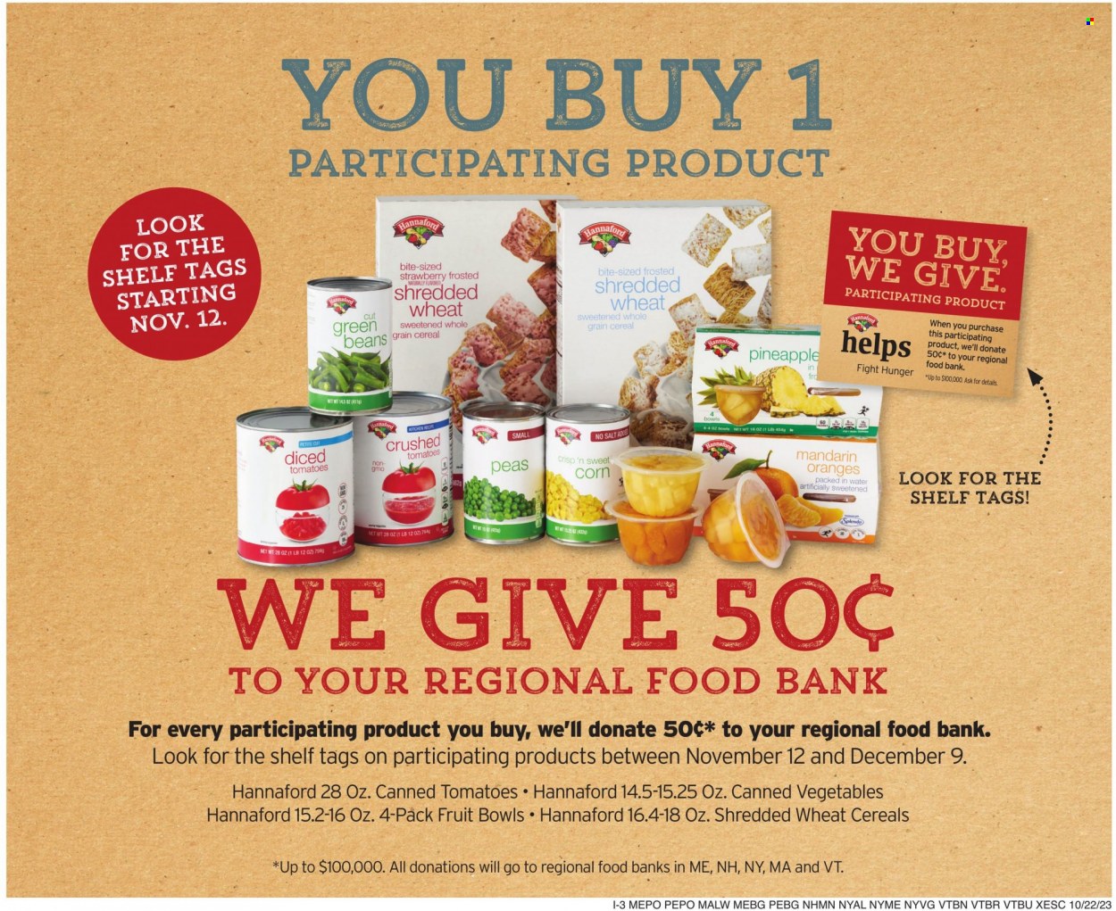Hannaford ad - 10/22/2023 - 10/28/2023. Page 10