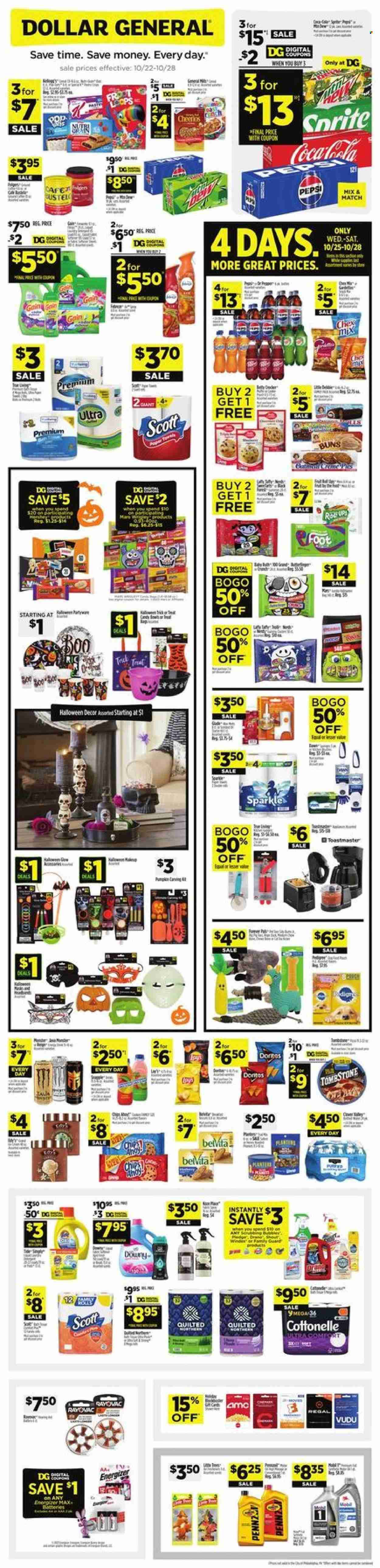 Dollar General ad - 10/22/2023 - 10/28/2023. Page 1