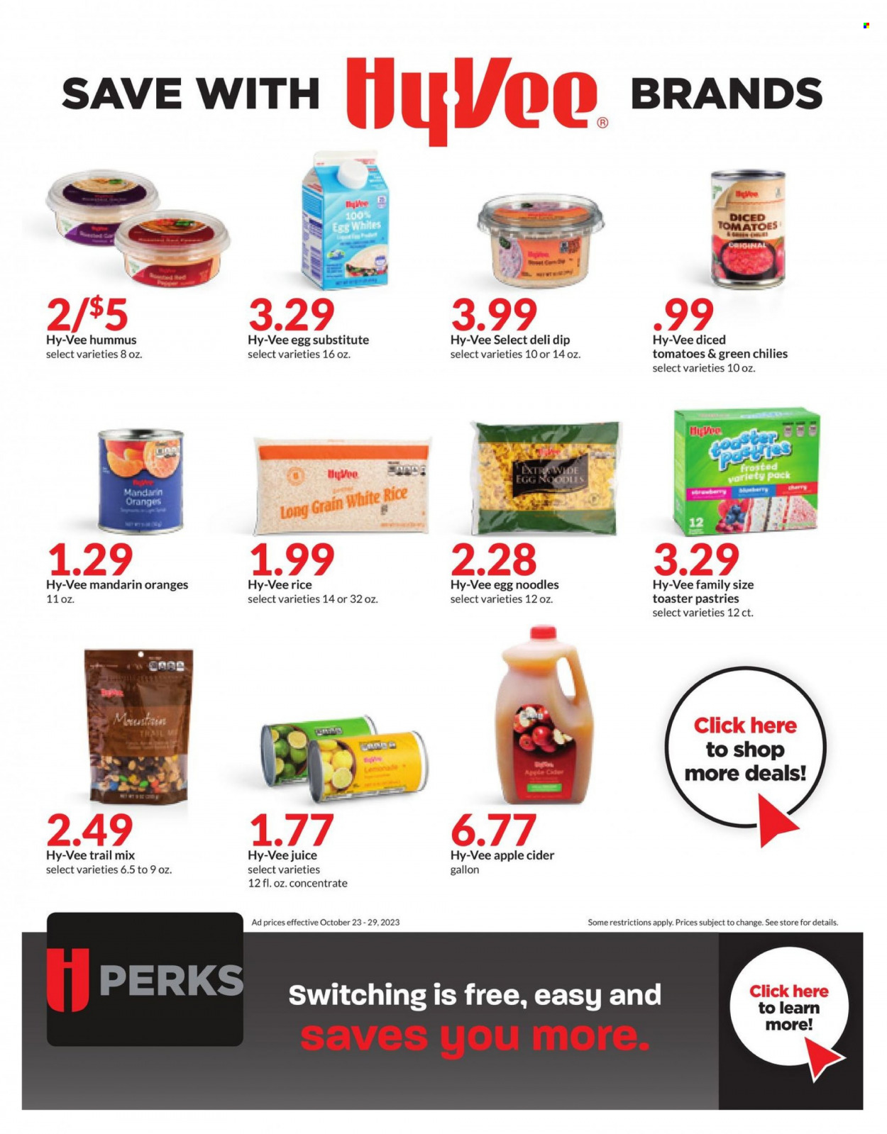 Hy-Vee ad - 10/23/2023 - 10/29/2023. Page 12
