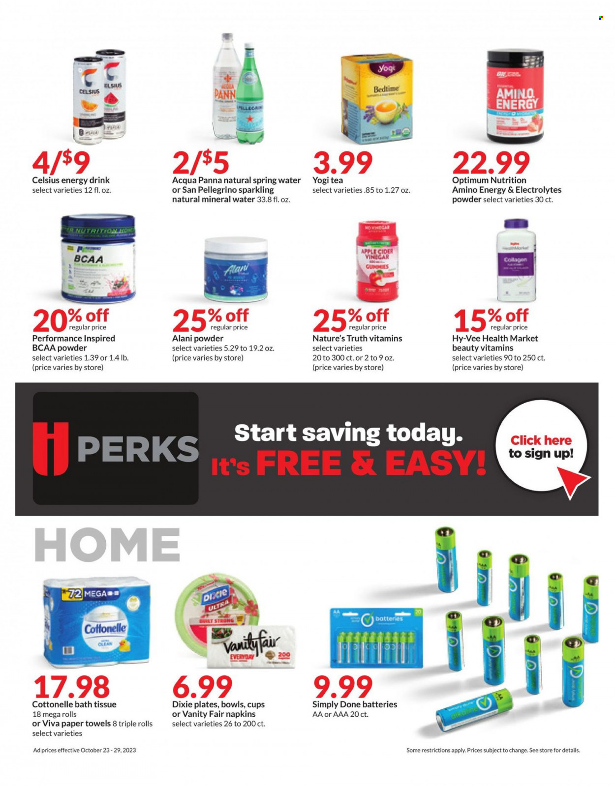 Hy-Vee ad - 10/23/2023 - 10/29/2023. Page 20