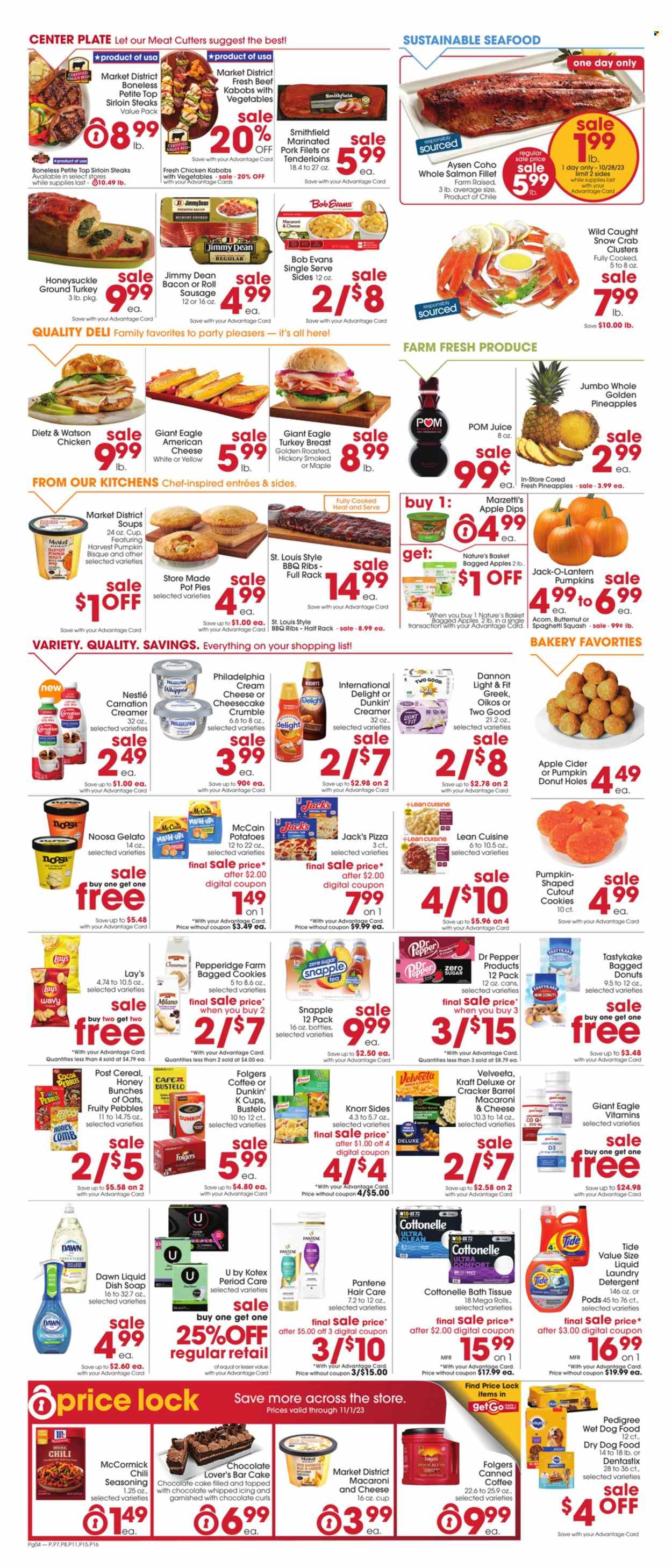 Giant Eagle ad - 10/26/2023 - 11/01/2023. Page 4