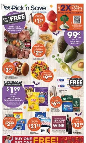 Pick ‘n Save Flyer - 10/25/2023 - 10/31/2023.
