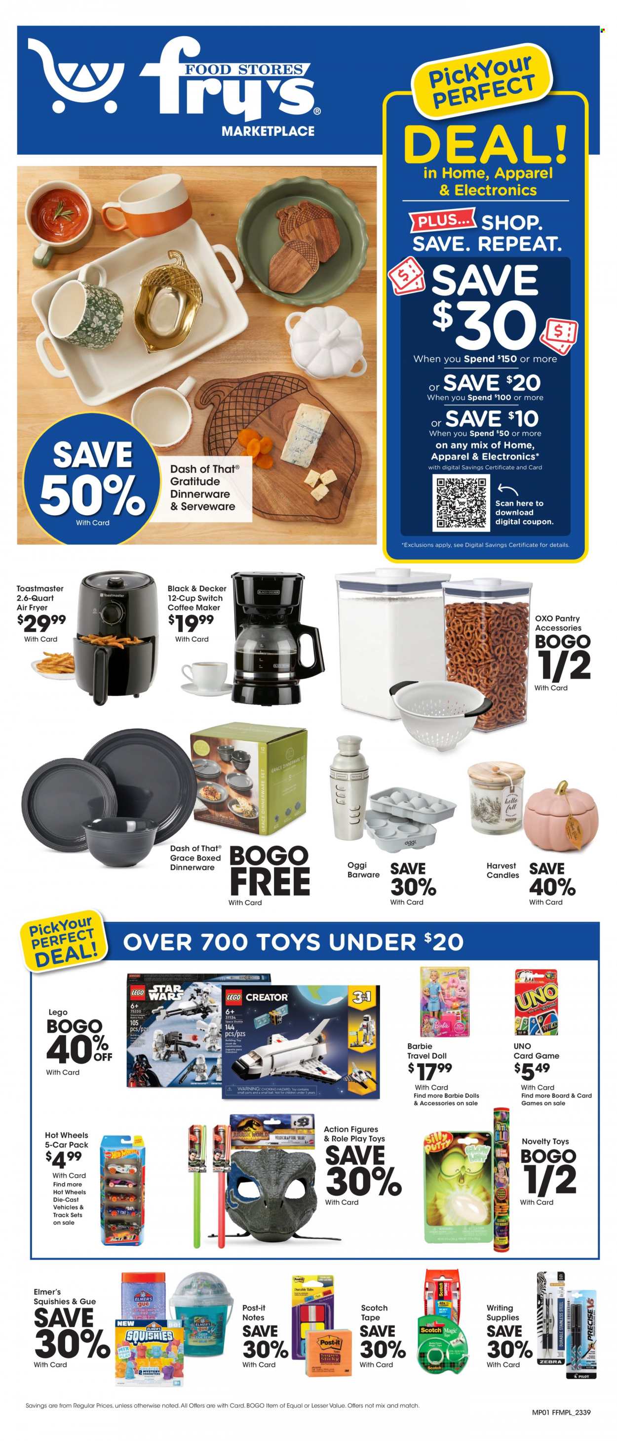Fry’s ad - 10/25/2023 - 10/31/2023. Page 1