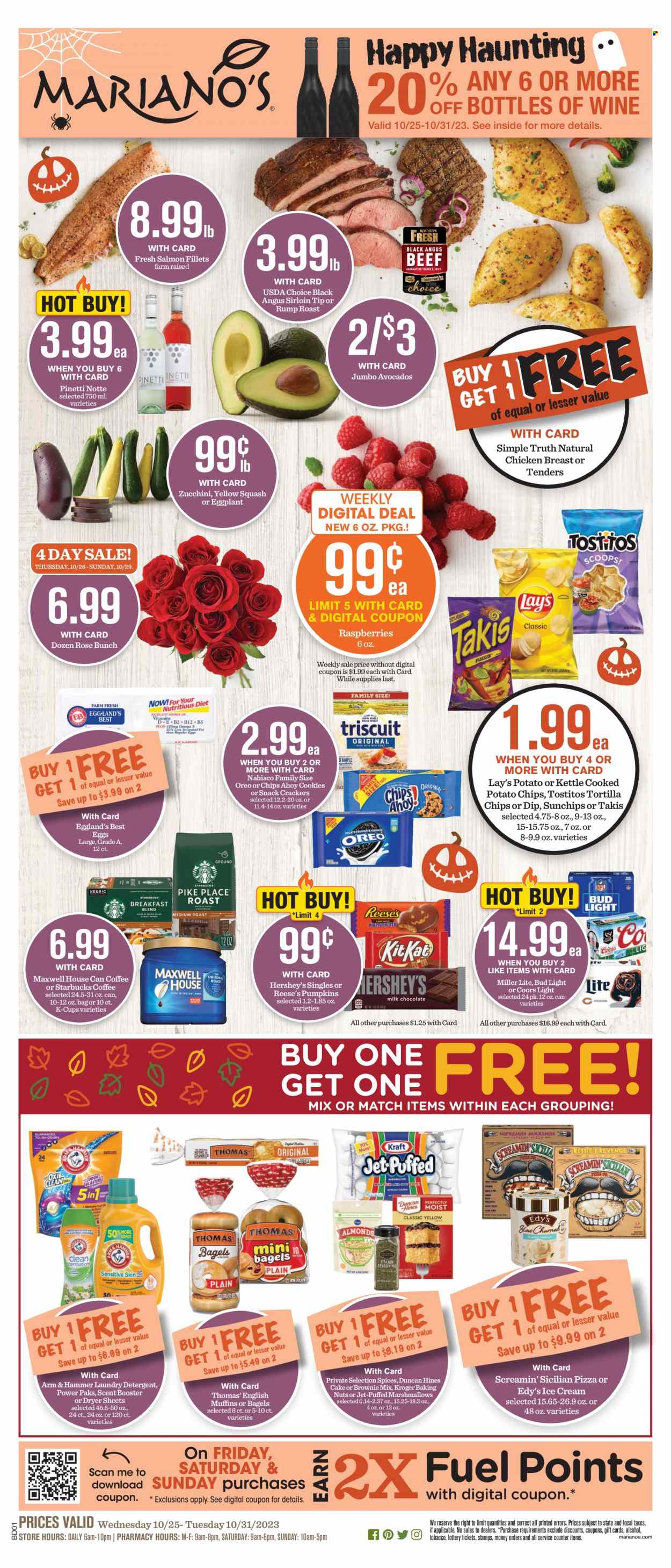 Mariano’s ad - 10/25/2023 - 10/31/2023. Page 1