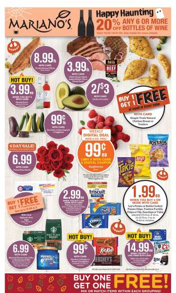 Mariano’s Flyer - 10/25/2023 - 10/31/2023.
