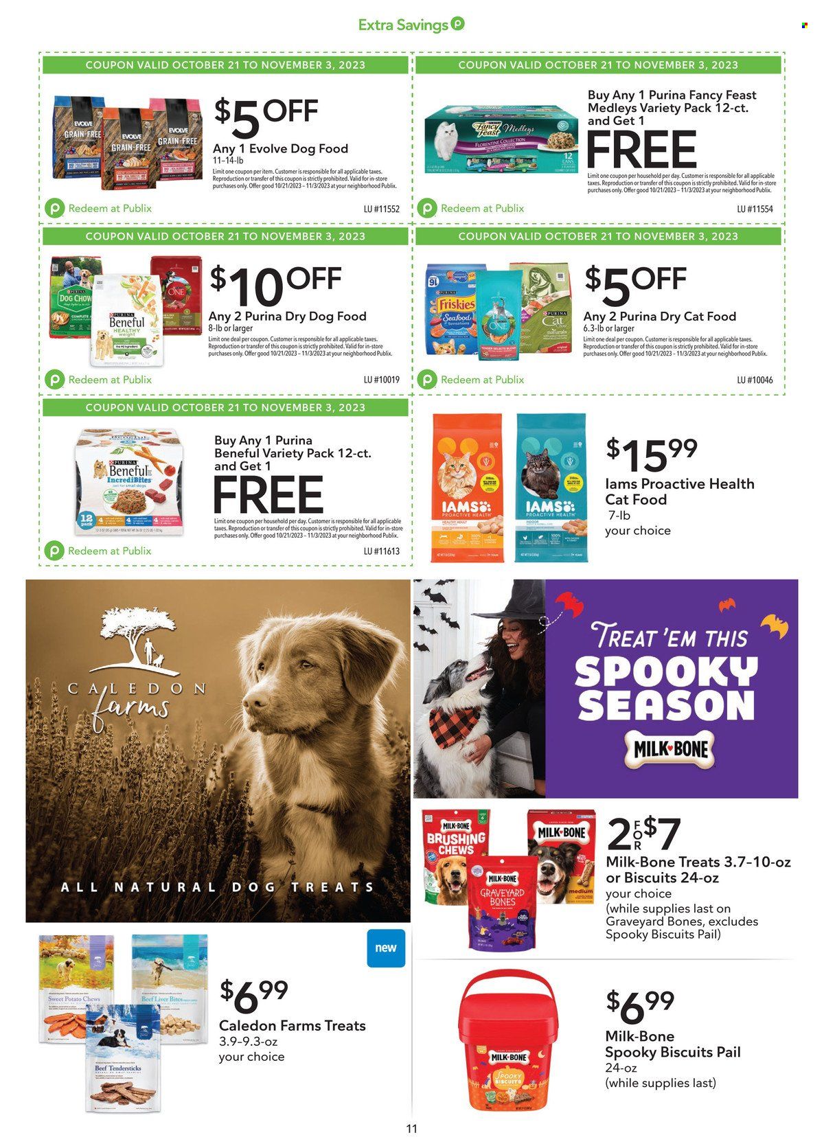 Publix ad - 10/21/2023 - 11/03/2023. Page 11