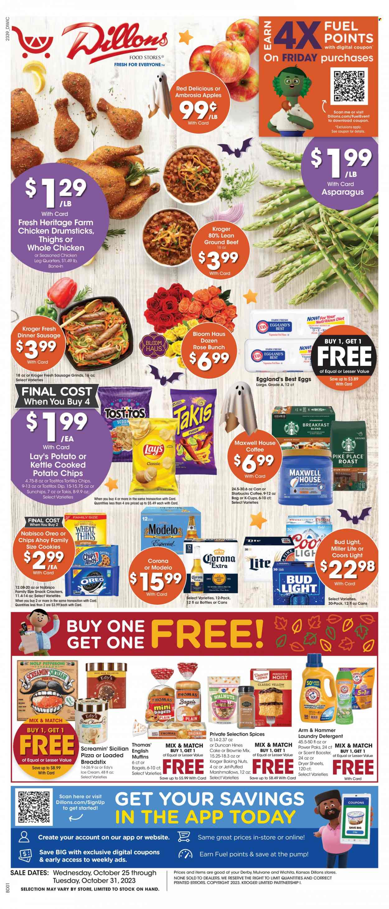 Dillons ad - 10/25/2023 - 10/31/2023. Page 1