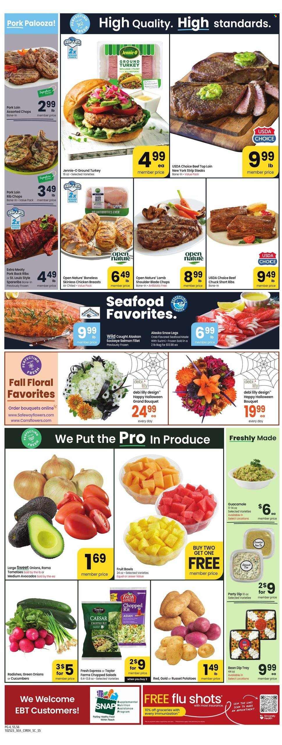Safeway ad - 10/25/2023 - 10/31/2023. Page 6
