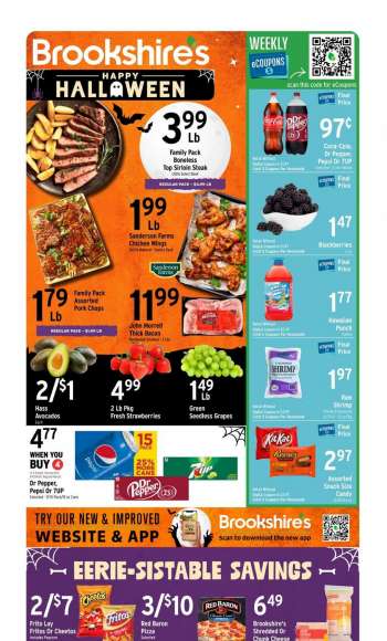 Brookshires Flyer - 10/25/2023 - 10/31/2023.
