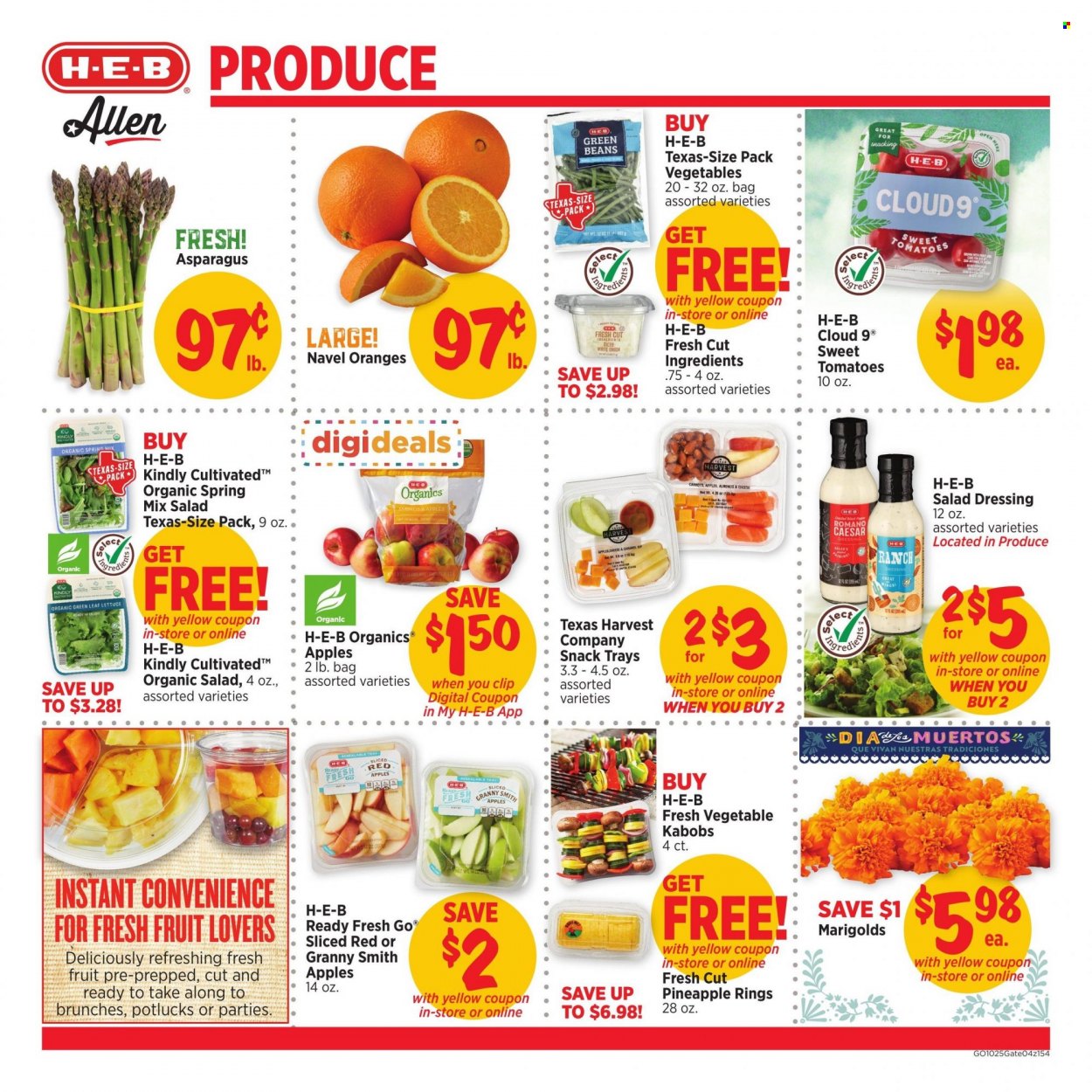 H-E-B ad - 10/25/2023 - 10/31/2023. Page 7
