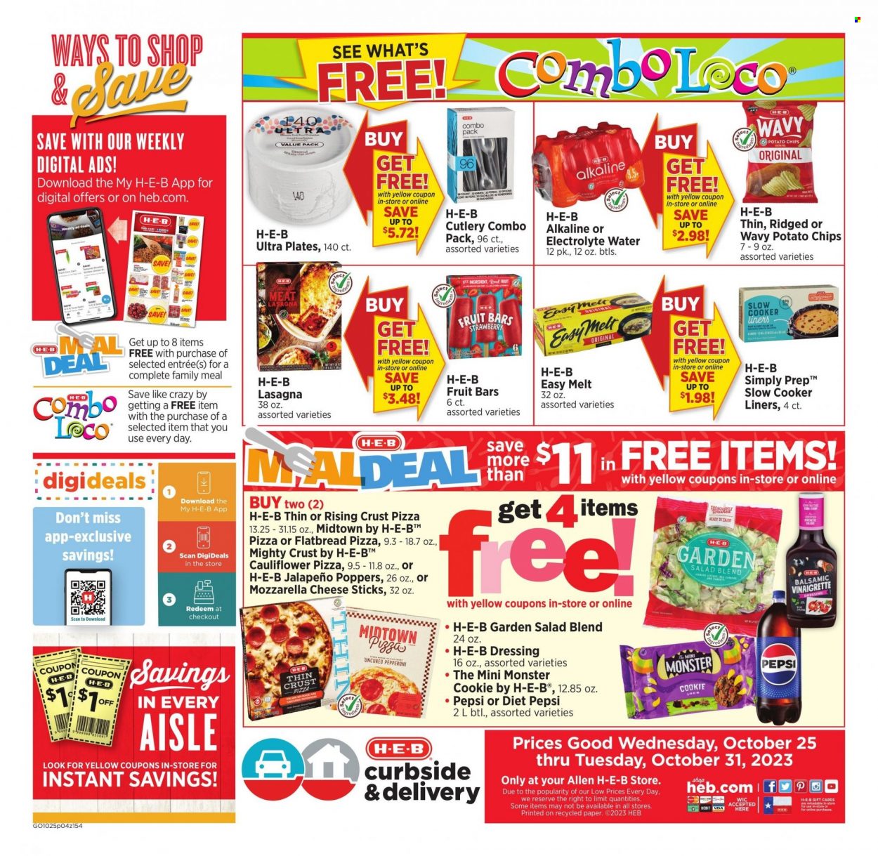 H-E-B ad - 10/25/2023 - 10/31/2023. Page 8