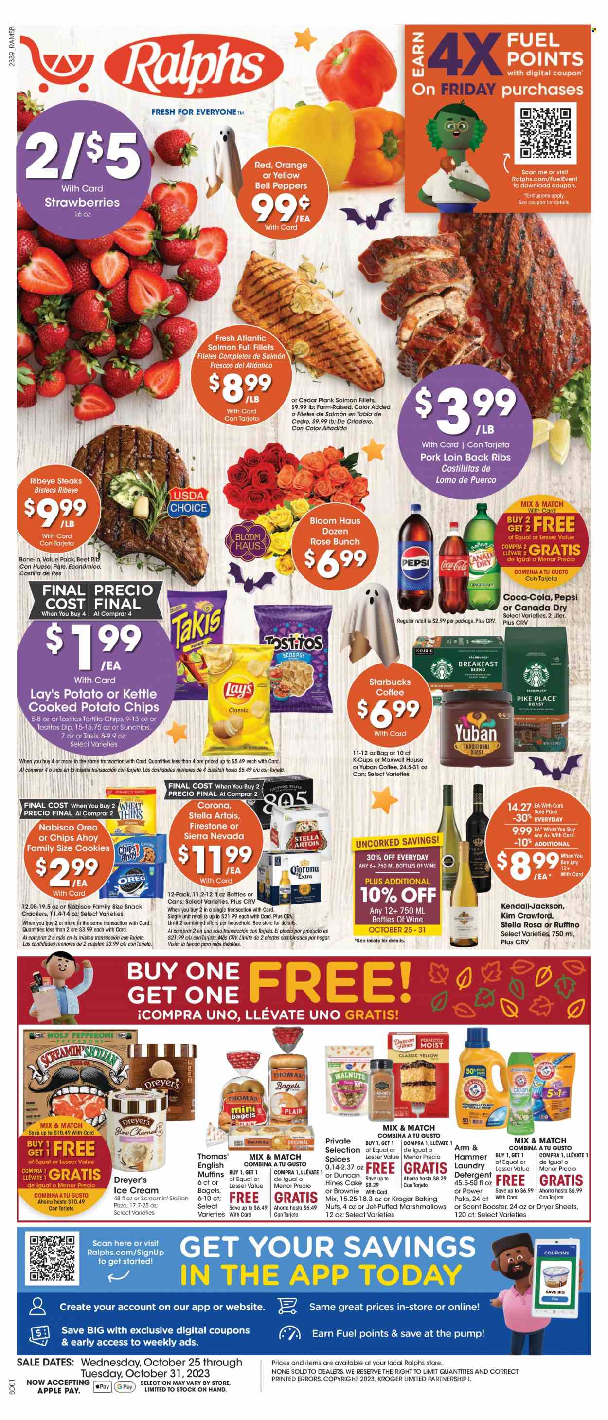 Ralphs ad - 10/25/2023 - 10/31/2023. Page 1