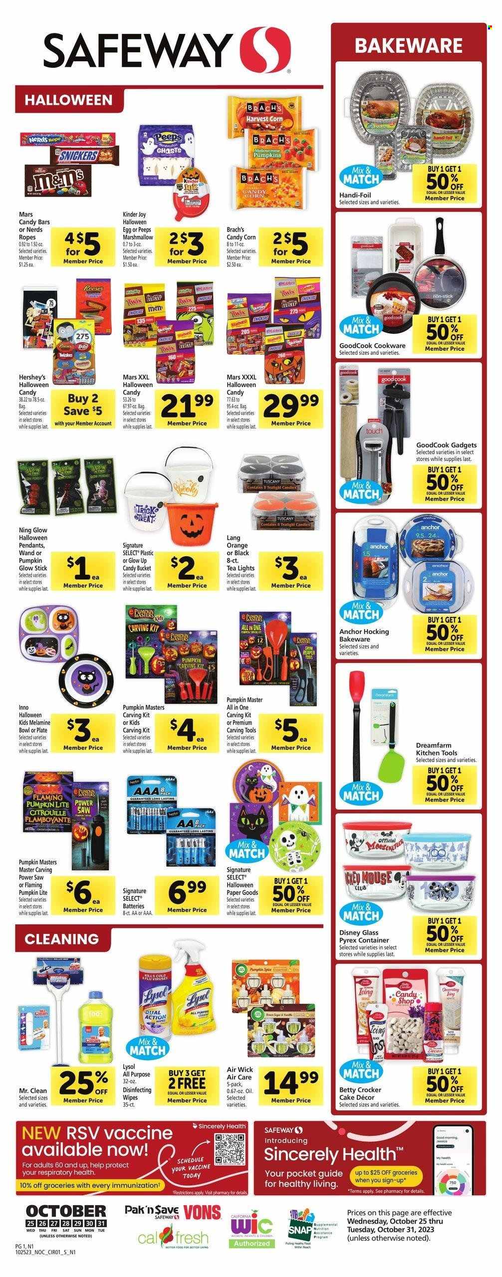 Vons ad - 10/25/2023 - 10/31/2023. Page 1