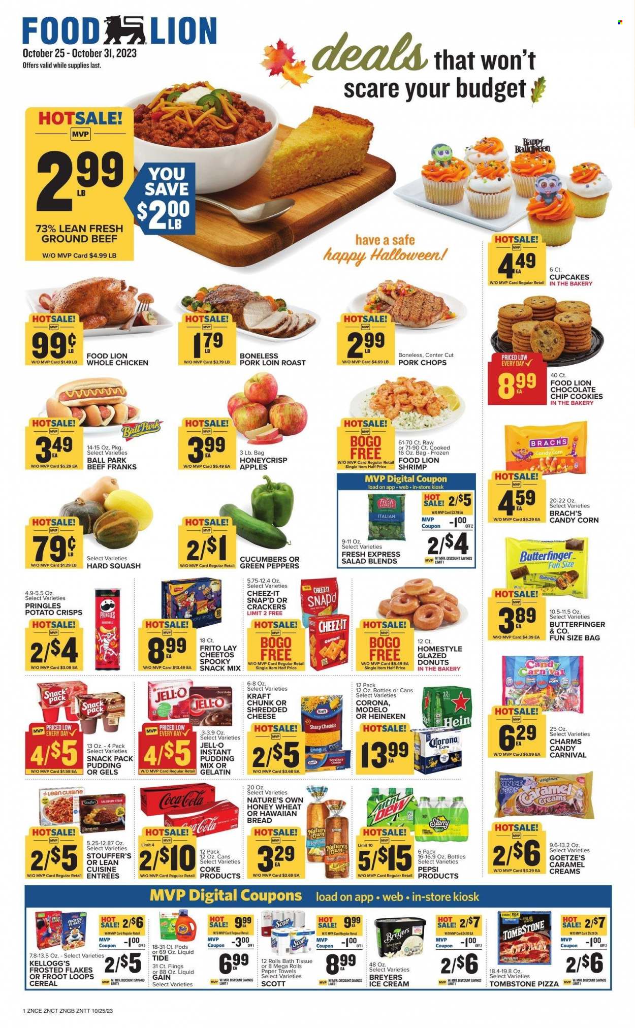 Food Lion ad - 10/25/2023 - 10/31/2023. Page 1