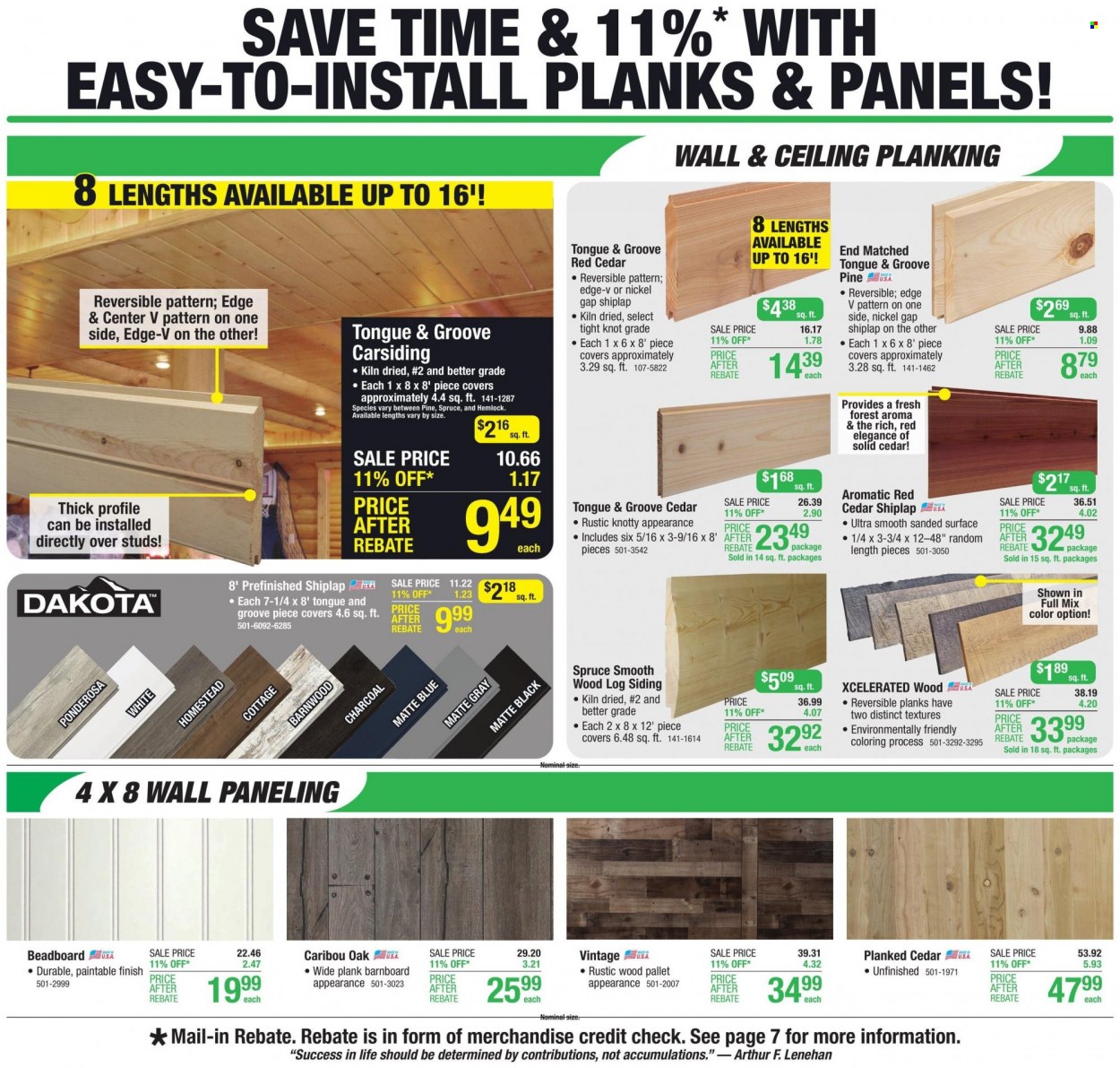 Menards ad - 10/26/2023 - 11/05/2023. Page 11