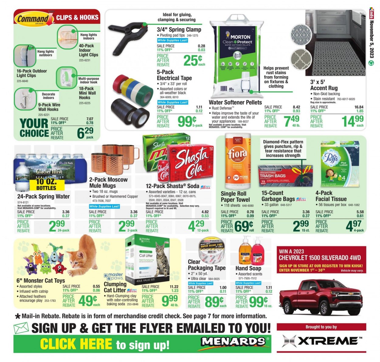 Menards ad - 10/26/2023 - 11/05/2023. Page 16