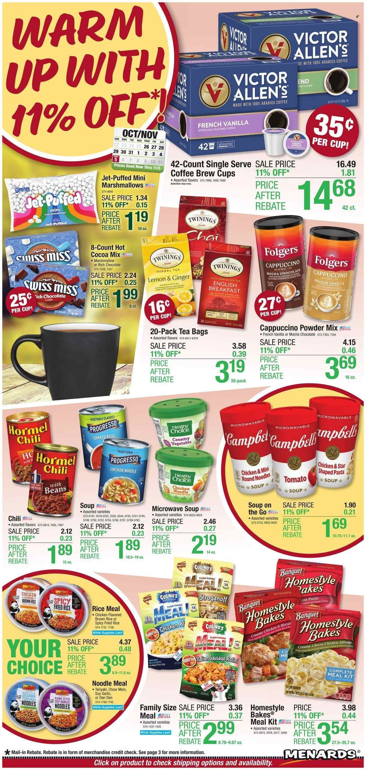 Menards ad - 10/26/2023 - 11/05/2023. Page 1