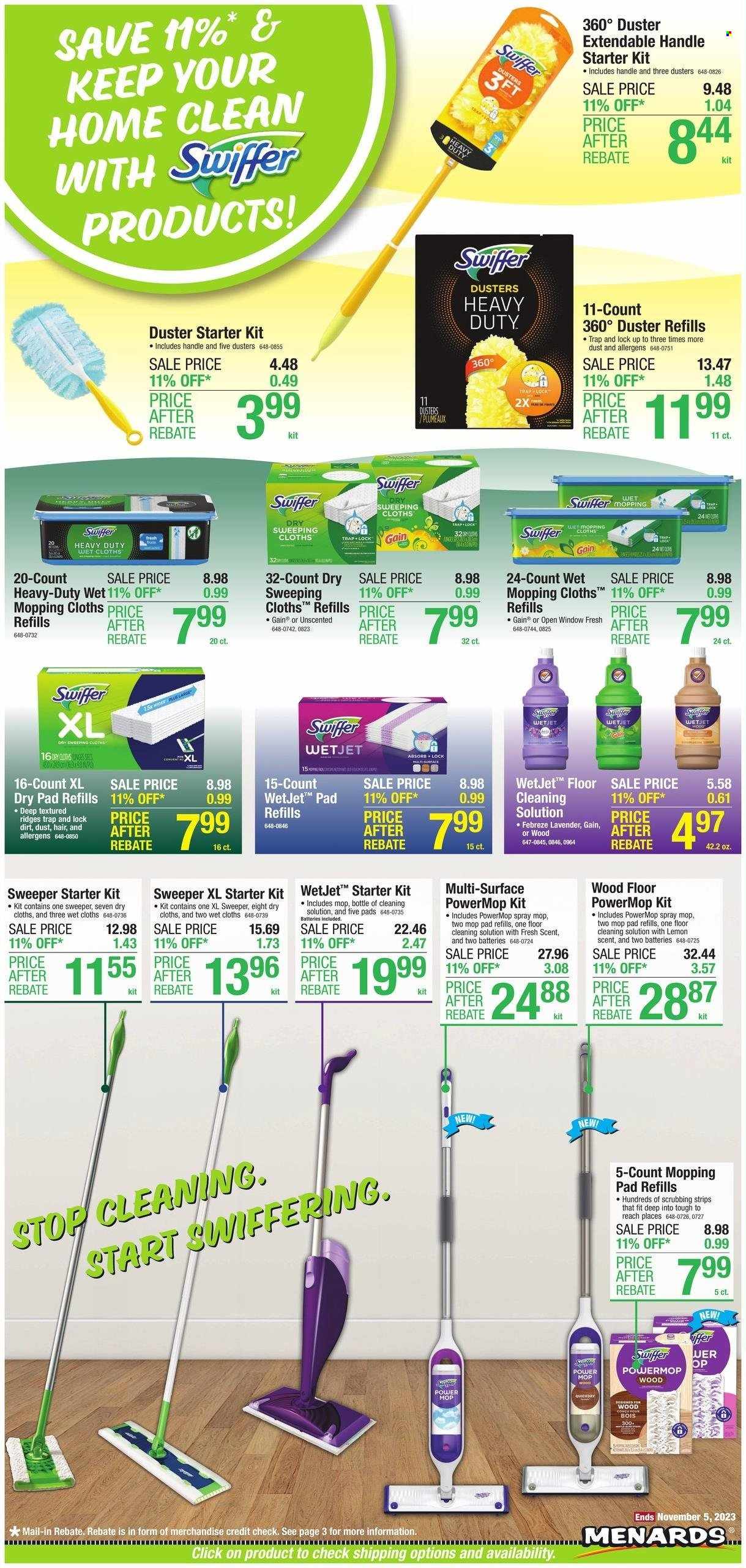 Menards ad - 10/26/2023 - 11/05/2023. Page 4