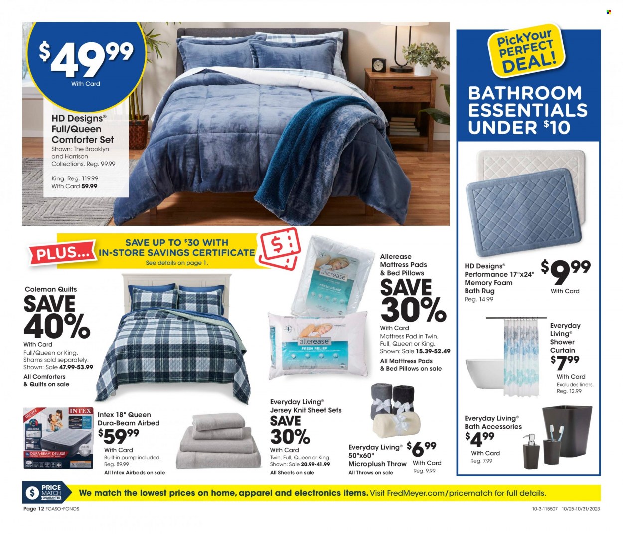 Fred Meyer ad - 10/25/2023 - 10/31/2023. Page 12