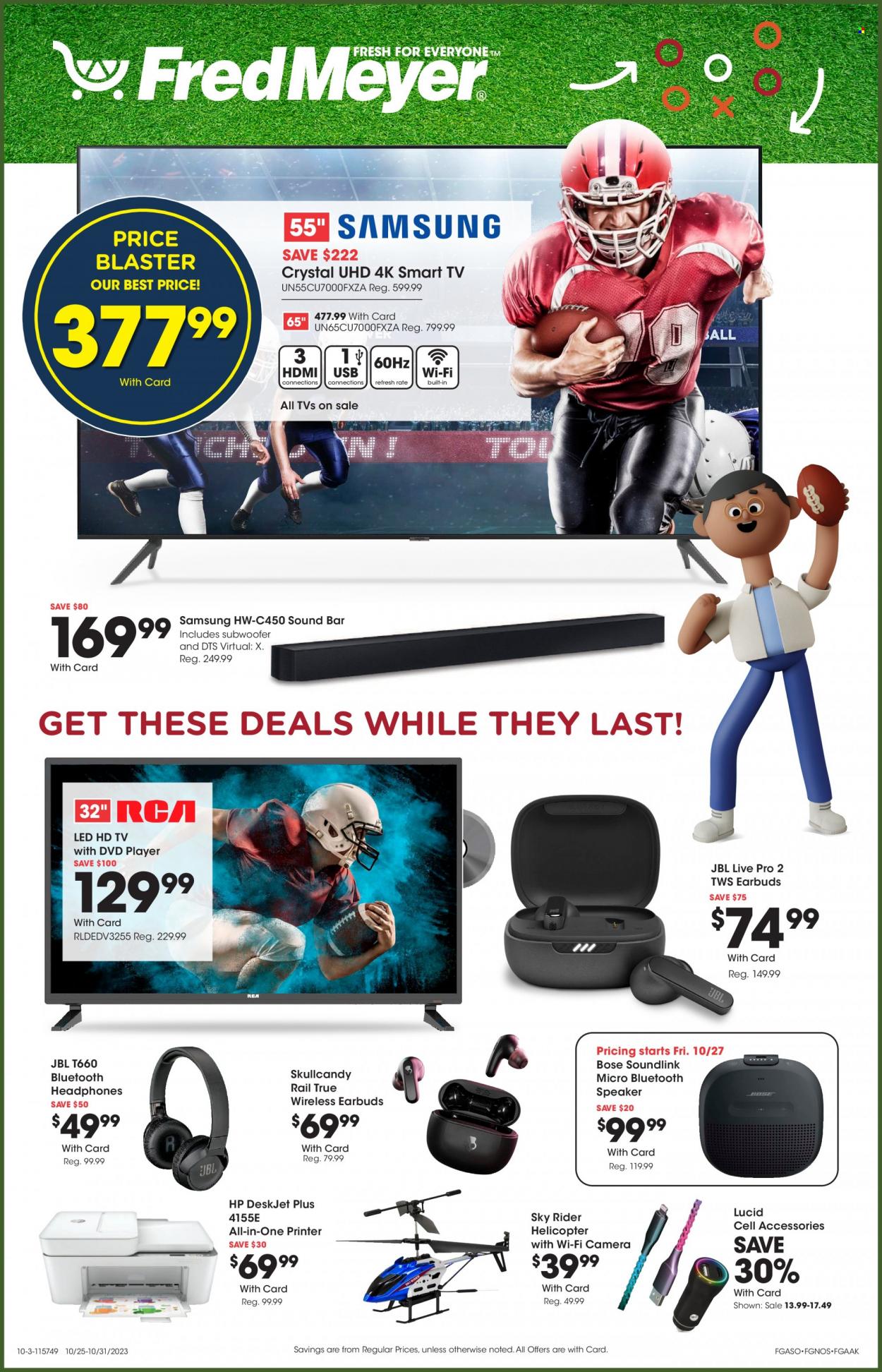 Fred Meyer ad - 10/25/2023 - 10/31/2023. Page 1