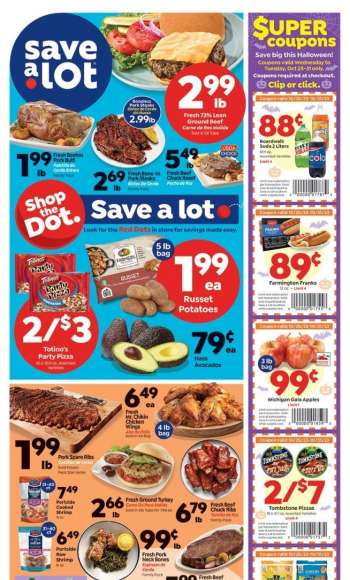 Save a Lot Flyer - 10/25/2023 - 11/01/2023.
