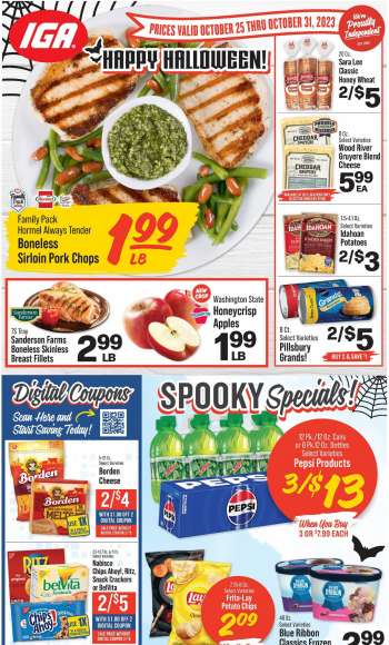 IGA Flyer - 10/25/2023 - 10/31/2023.