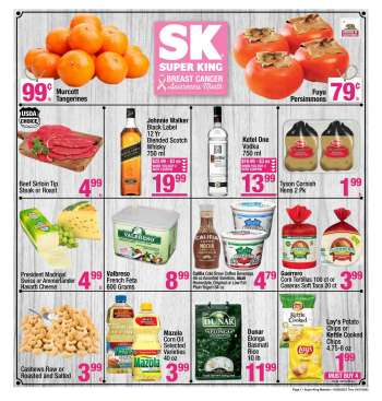 Super King Markets Flyer - 10/25/2023 - 10/31/2023.