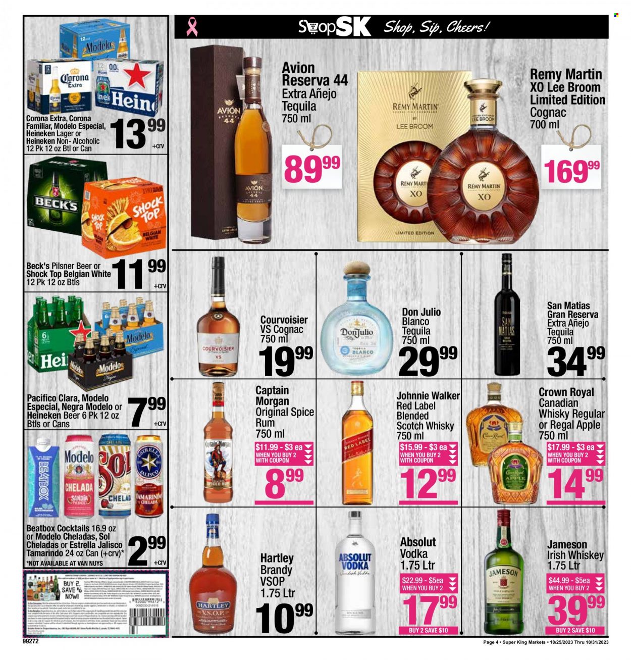 Super King Markets ad - 10/25/2023 - 10/31/2023. Page 4