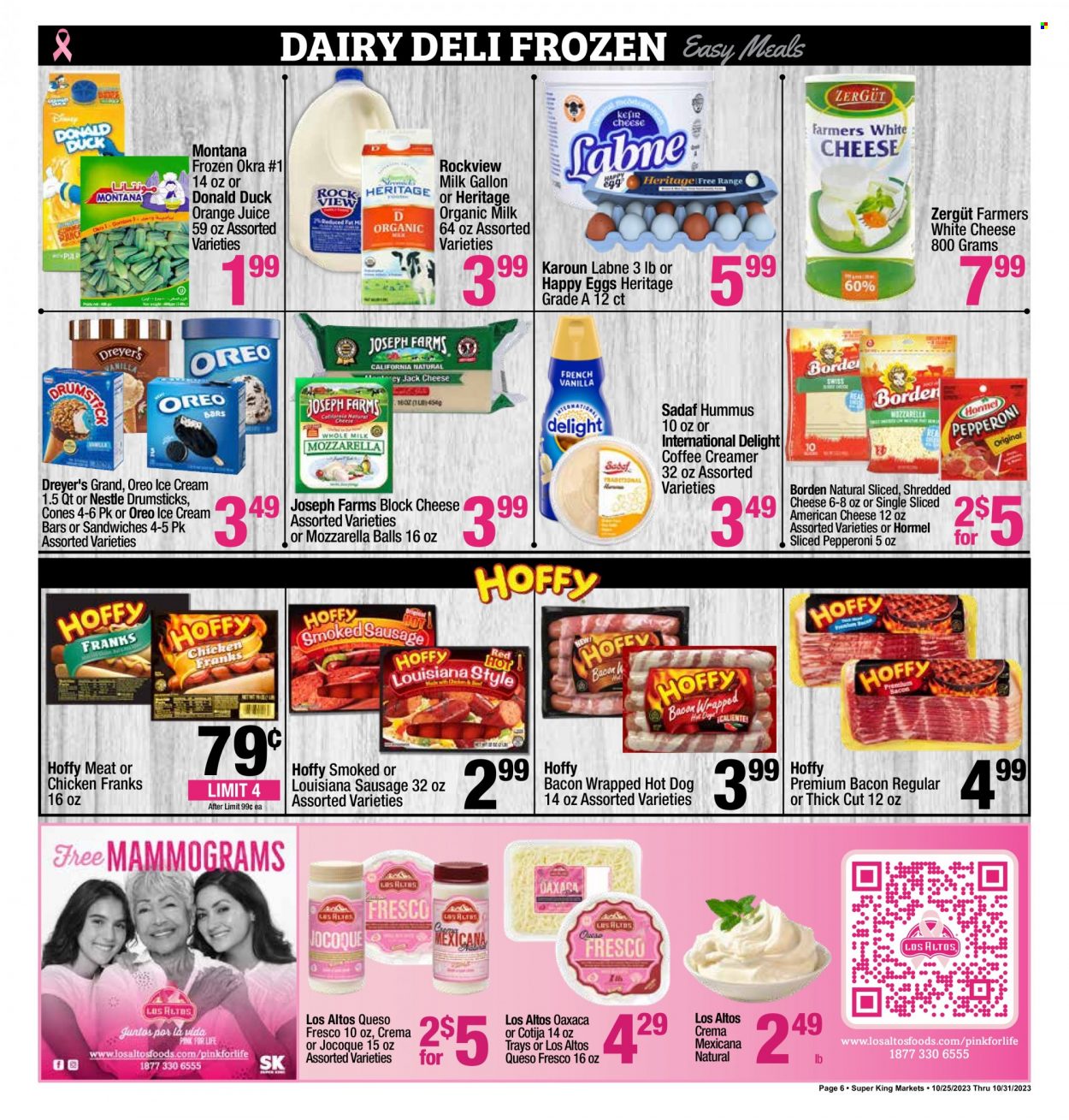 Super King Markets ad - 10/25/2023 - 10/31/2023. Page 6