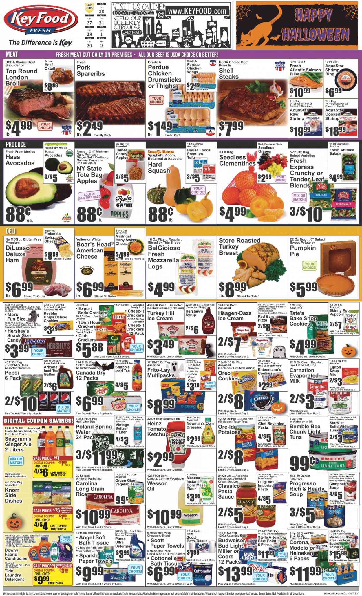 Key Food ad - 10/27/2023 - 11/02/2023. Page 1