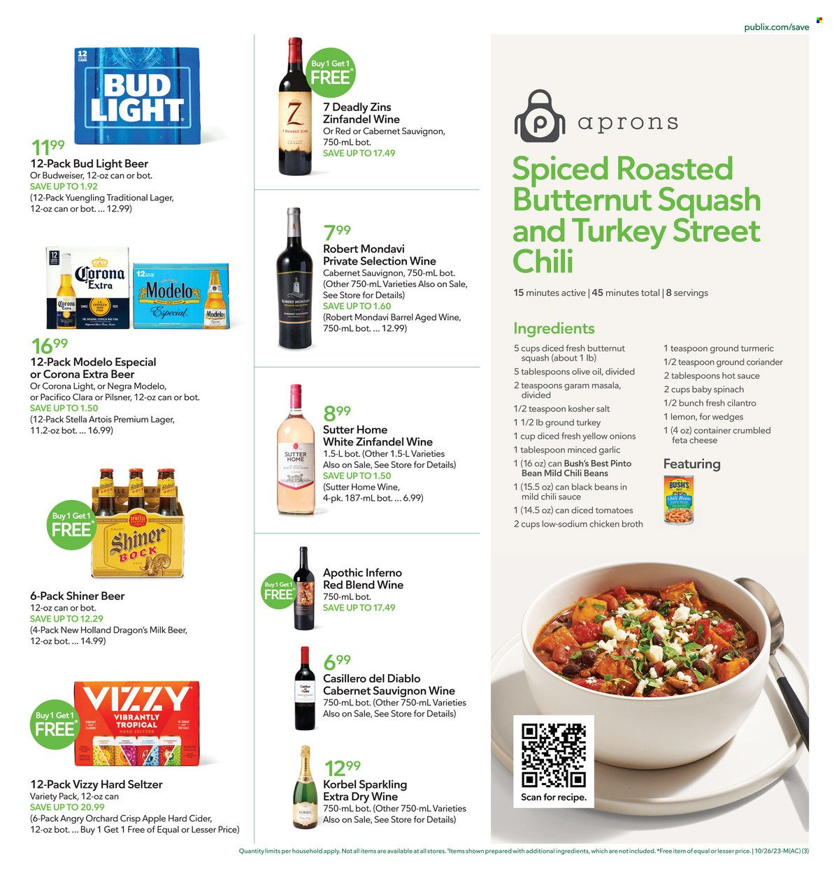 Publix ad - 10/26/2023 - 11/01/2023. Page 3